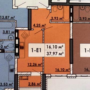 ЖК»Урлівський 2» 38 м2 БЕЗ КОМІСІЇ. 35000$ ЖК Урліський - 2