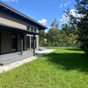 Сучасний одноповерховий еко будинок, 10 сот. Від власника!