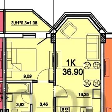 Продам свою 1 комн. квартиру с РЕМОНТОМ в ЖК Алексеевский ЖК Алексеевский