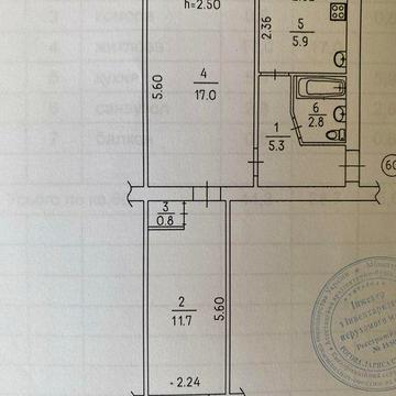 Продаж 2х.квартири, пр. Поля, газова колонка.