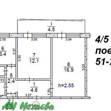 Продається 2-кімн. квартира, Павлоград, Хімзавод
