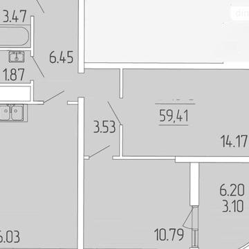Продаж 2к Квартира Краснова вулиця ЖК Kadorr City