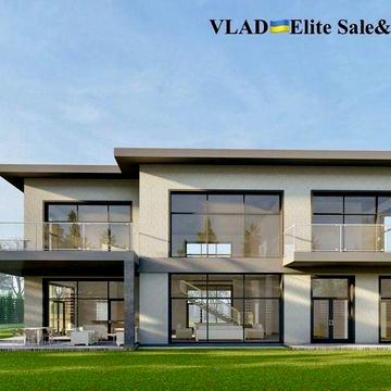 Лісники. КМ Хутір Ясний. Сучасний будинок, 406 м2, 4 спальні, 15 соток