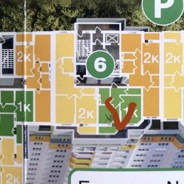 1-но кімнатна квартира в ЖК "Академ Парк"