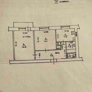 (4) 2 комнатная квартира на ул. Лабораторная