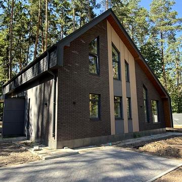 Будинок 160 м² з терасою в сосновому лісі, Бобриця озеро 100 метрів