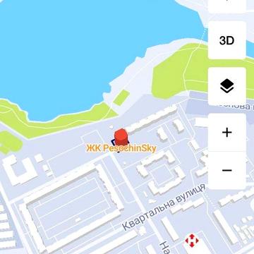 Квартира  PesochinSky 55.5 кв.м. (1 ком). Песочин. Мобиль. У реки. ЖК Pesochin Sky