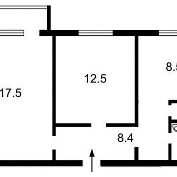 Продажа 2к квартиры (54 кв.м.) ул. Бальзака 61