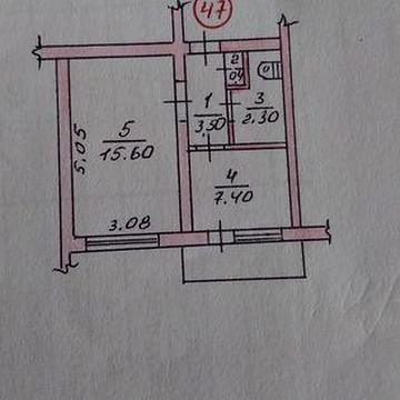 Продається 1 кімнатна квартира