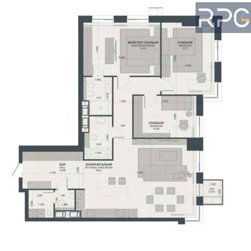 Свої податки платимо 3-к квартира 123м² ЖК TRIIINITY БЕЗ Комісії ЖК Тринити