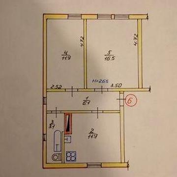 Квартира двокімнатна ЖК -