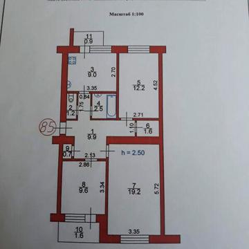 Продаж 3к Квартира Відродження проспект
