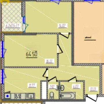 Продам 2-кімнатну квартиру  ЖК "66 Перлина" від KADORR на Фонтані!