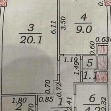 5 Жемчужина. Таирова. 44 м. Низкий этаж. ЖК 5 жемчужина