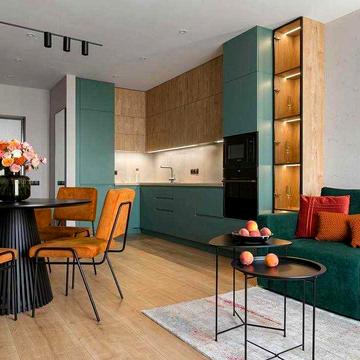 Велика стильна півторачка, Махнетен, Благо, озеро ЖК Manhattan