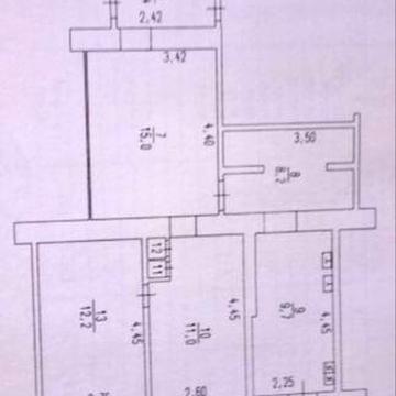 2-кім. кв. 700 річчя Під ремонт**