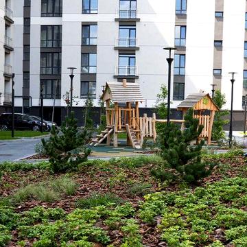 Квартира 43,3 м2 біля озера, чудовий вид з вікна