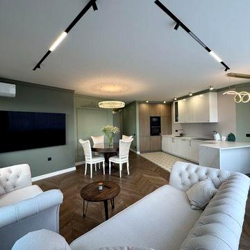 Без% ЖК Manhattan City  3к з дизайнерським ремонтом 92 м2 Генератор ЖК Manhattan City