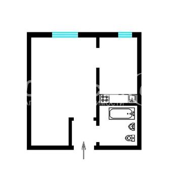 Продаж квартири, 1-кімнатна, м. Академмістечко, вул. Доброхотова, 26.