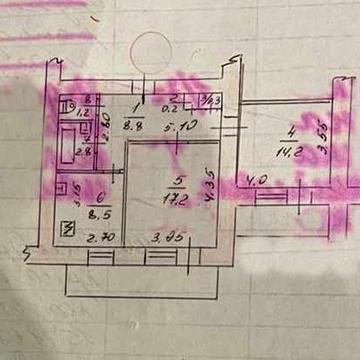 Продажа 2к квартиры 57 кв.м, Бульвар Центральный