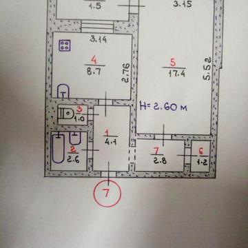 5-Зарічний Продам 1 кім 5/9 буд 89