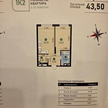 Продаж 1К Варшавський 3, Змієнка ЖК Варшавський 3