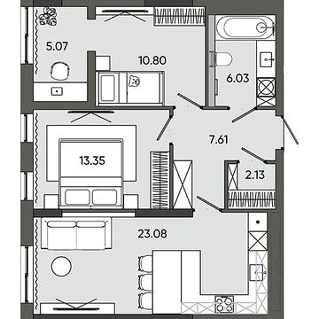 Продаж 2к Квартира Пластова вулиця ЖК Orlan Residents