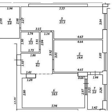 ЖК "Cinematic", 2кім., 76,6м2. Надзвичайний вигляд! ЖК Сінематик
