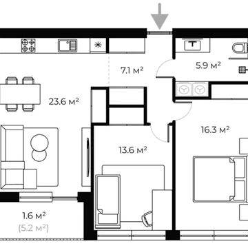 Продаж 2к Квартира Легоцького вулиця ЖК Park Land
