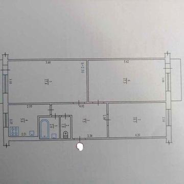 3к | Алмазний | 65 кв/м | Поверх 3/5 | КОД 43858