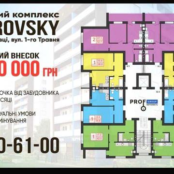 Продаж квартир від Забудовника в ЖК PetrovSky. Розстрочка 0% на 24 міс ЖК PetrovSky