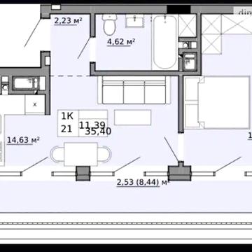 Продаж 1к Квартира Орлика вулиця ЖК Family House