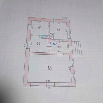 Продам дім 81.5 кв.м. в с.Кремидівка Одеської області