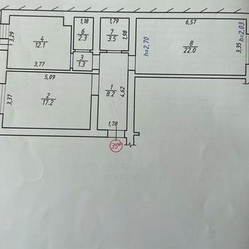 Продаж 2-х кімнатної квартири Пустомити в зданому будинку ЖК Серпанок