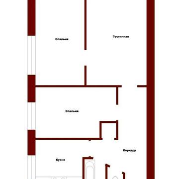 Сдам трехкомнатную квартиру на Черемушках. Долгосрочно.