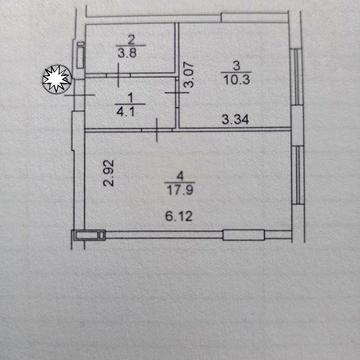 ЄОселя,Квартира 36 кв.м. з ремонтом ЖК Ірпінь Сіті