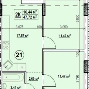 Продаж 2-кім кв-ри від забудовника.Парк, метро Бориспільська пішки. ЖК ППС