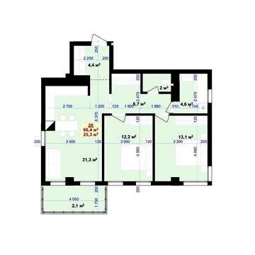 Продаж 2к Квартира Селянська вулиця ЖК Liberty Gardens