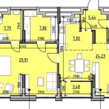 Продаж 3кім Нордіка Резіденс Секція4 Залізничне шосе 45-А.Печерськ ЖК Nordica Residence
