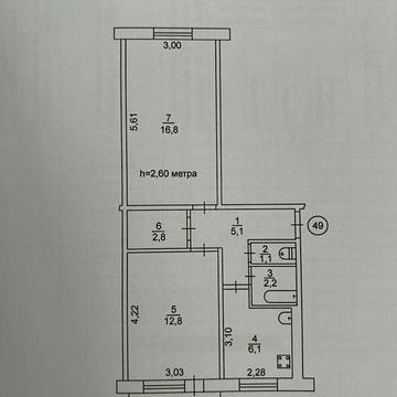 ПРОДАМ КВАРТИРУ ювілейна - 173 Кв.