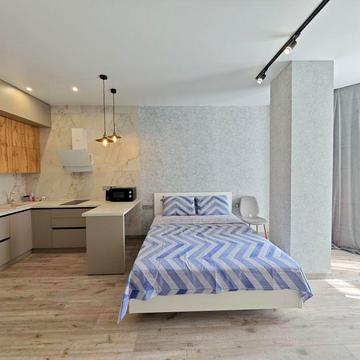 Аренда стильной 1-комнатной студии в ЖК «Аквамарин», 16-я станция