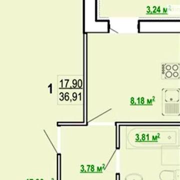 Продаж 1к Квартира Борткевича вулиця ЖК Гидропарк