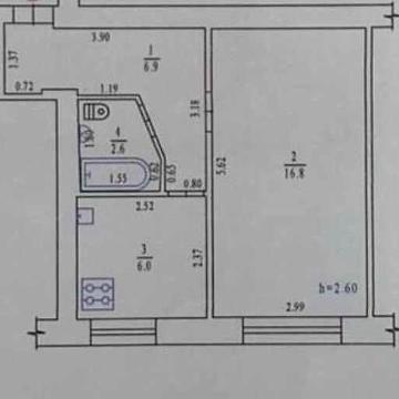 Продаж по вул.Соборності 1к квартира елітний Центр міста