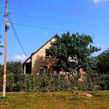 Кирпичный дом с коммуникациями и современной печью в Михайловке.