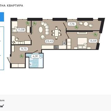 Продаж 2к Квартира Садова вулиця ЖК Sadova Resident