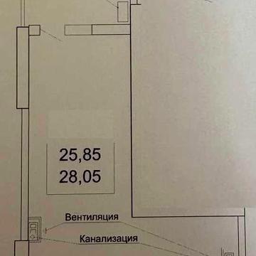 Студия возле Парка Победы  ЖК Акрополь Вид моря ЖК Акрополь