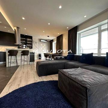 4к студия 140м2 в центре Днепра ЖК Дельмар Мост Сити Набережная Днепра