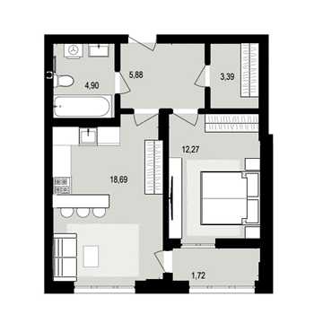 Продаж 1к Квартира Паркова вулиця ЖК Амстердам