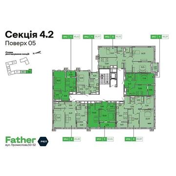 Продаж 3к Квартира Промислова вулиця ЖК Father