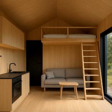 Міні будинок Тіні Хаус Барн Хаус Крохитний будинок Модуль пересувний